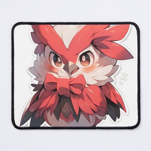 Item preview, Cute Red Hawk Sticker designed and sold by Welnic.