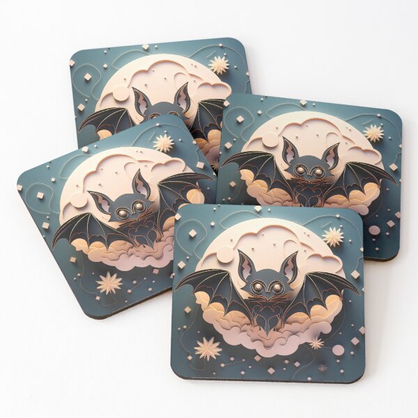 Item preview, Paper Cut Out Bat designed and sold by LittleFirework.