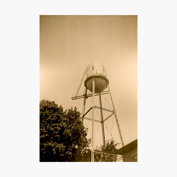 Pocasset Water Tower Photographic Print