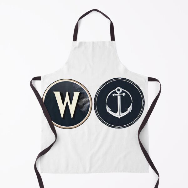 Item preview, W anchor design for t-shirt, hoodie, designed and sold by Essiny Designs.
