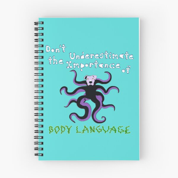 Item preview, the importance of body language (dogtopus) designed and sold by zan doodles.