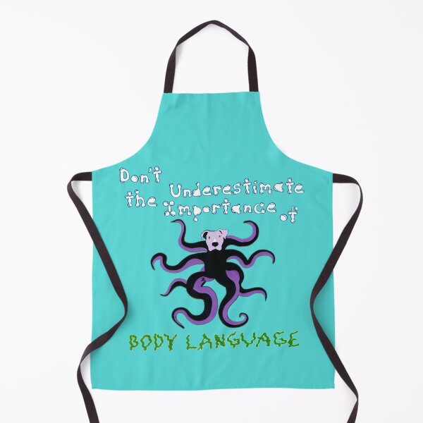 Item preview, the importance of body language (dogtopus) designed and sold by zan doodles.