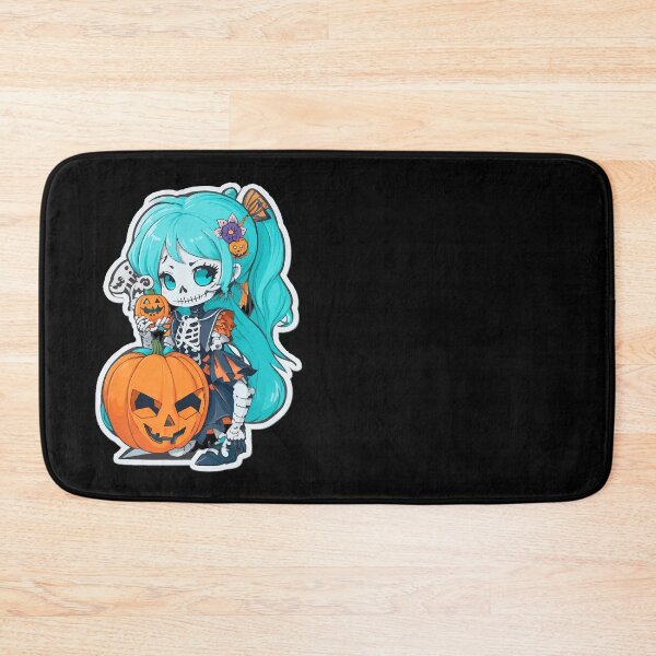 Item preview, Halloween Skeleton Kawaii Girl  designed and sold by CatCoconut-Art.