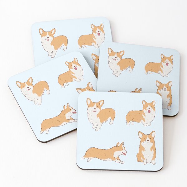 Item preview, Cute corgi illustration pack  designed and sold by Mayarart.