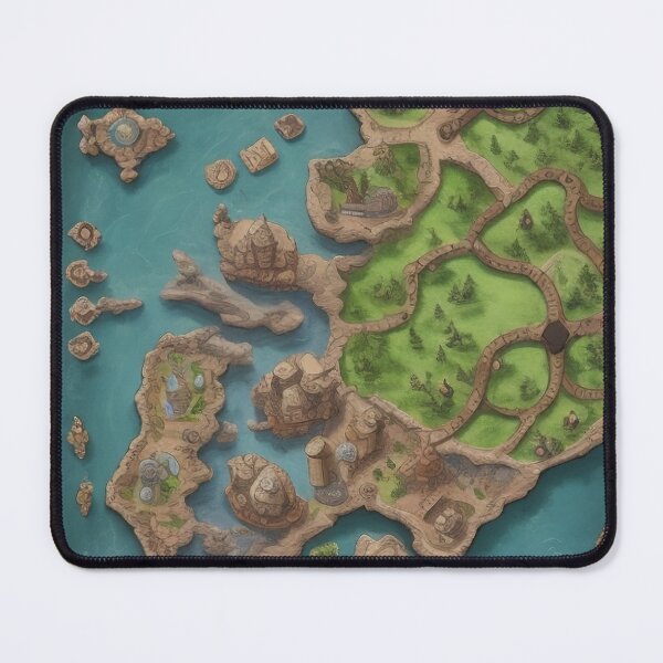 Item preview, DM Room Accessories Town Maps Custom designed and sold by Yellowriversss.