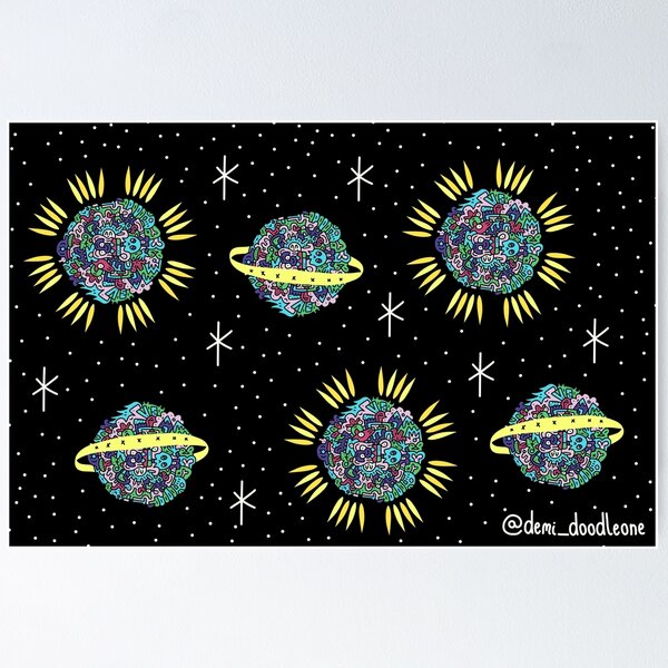 Item preview, Planet of the Doodes designed and sold by Demi-doodles.