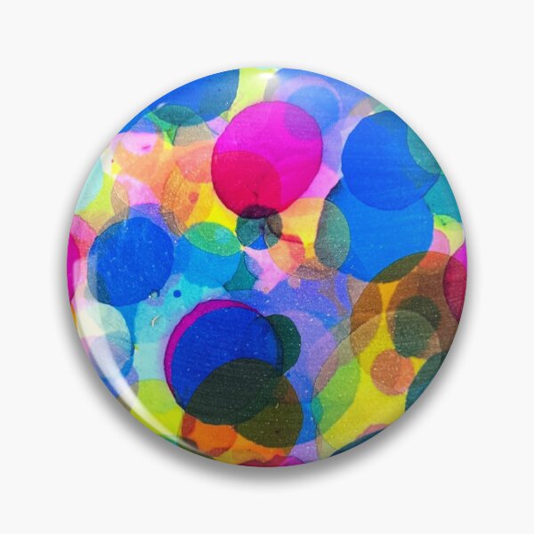 Item preview, vibrant dots and spots pattern designed and sold by Lexi Ostrager.