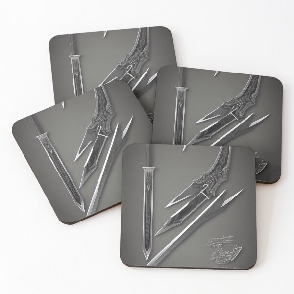 Item preview, Legendary Weapon Patent Black Razor Blade designed and sold by Yellowriversss.