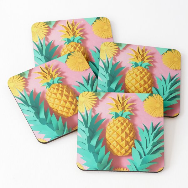 Item preview, Exquisite Pineapple Delight: A Captivating Image of Tropical Beauty  designed and sold by TribalNative.