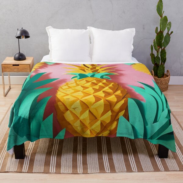 Item preview, Exquisite Pineapple Delight: A Captivating Image of Tropical Beauty designed and sold by TribalNative.