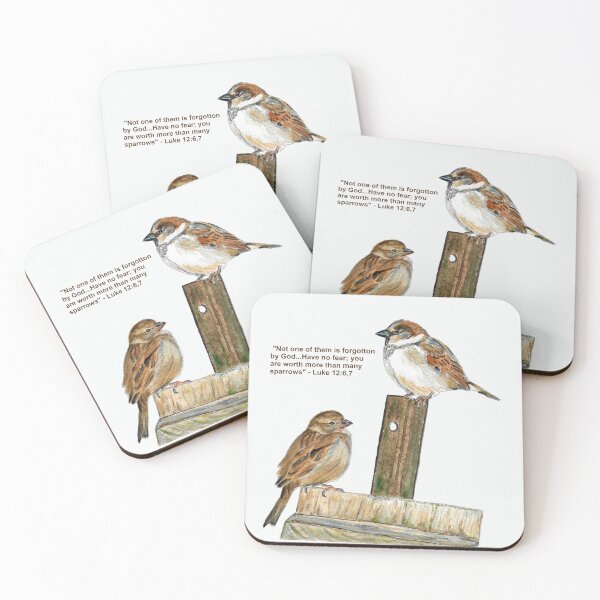 Item preview, Sparrows and Scripture "You are worth more" designed and sold by Sarah Addy.