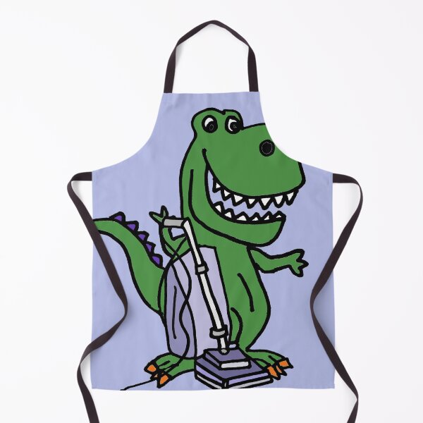 Item preview, Funny T-rex Dinosaur using Vacuum Cleaner designed and sold by Nature's Fancy.