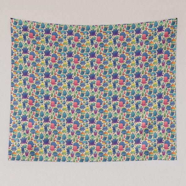 Item preview, Cute, Cartoon Cactus Pattern designed and sold by aaronjensen2020.
