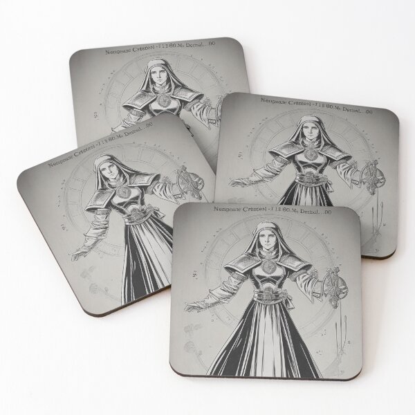 Item preview, Female Character Cleric Class Vintage Patent designed and sold by Yellowriversss.
