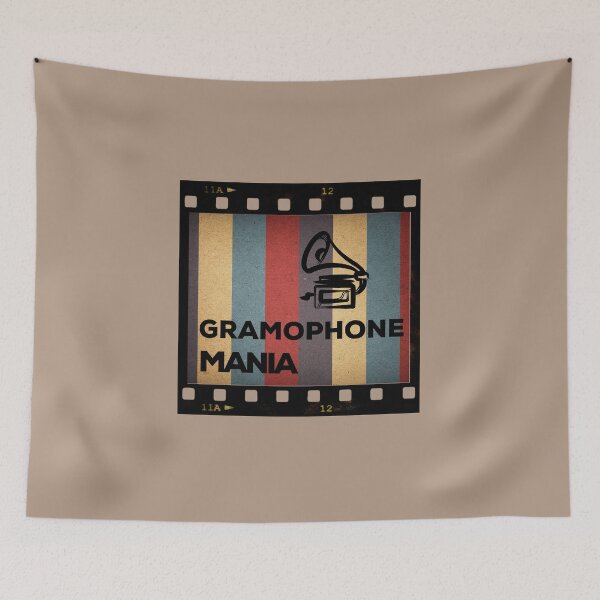 Item preview, Gramophone Mania, Retro style designed and sold by Chill and Joy Studio .