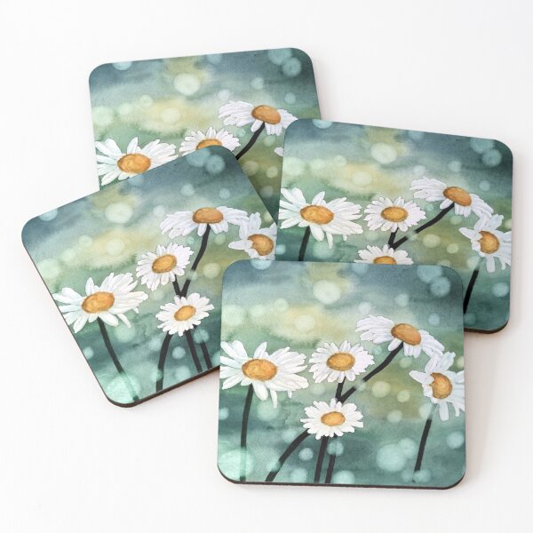 Item preview, Bokeh and Daisies designed and sold by Lallinda.