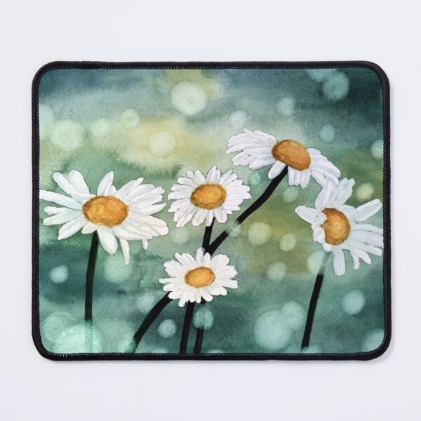 Item preview, Bokeh and Daisies designed and sold by Lallinda.