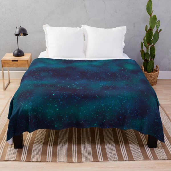 Item preview, Copy of Starry Night Seamless Pattern - Turquois Milky Way Pattern designed and sold by EcoElsa.