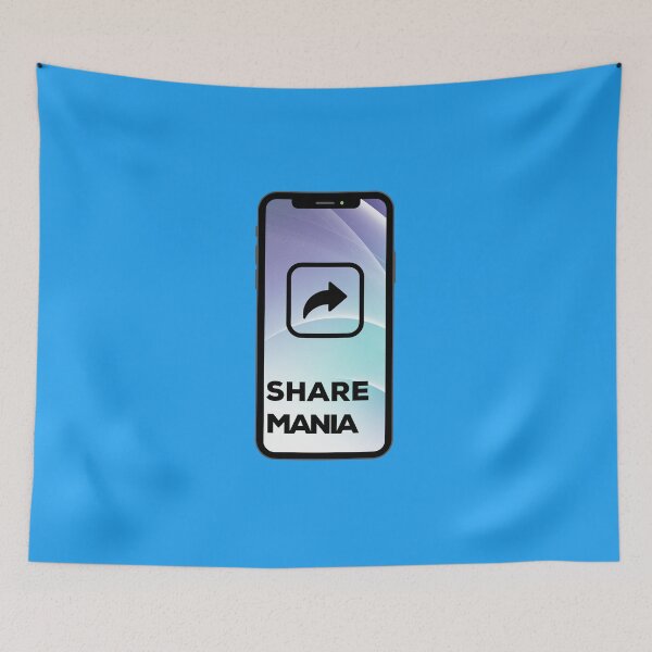 Item preview, Share Mania, Social Media Share, Generation Z designed and sold by Chill and Joy Studio .
