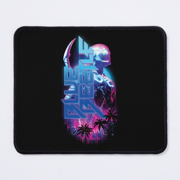 Item preview, Blue Beetle Retrowave City Lights designed and sold by KayleiTugg.