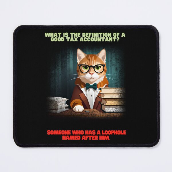 Item preview, Accountant Cat designed and sold by RosmirStore.