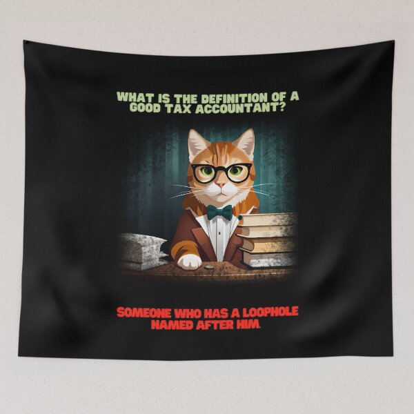 Item preview, Accountant Cat designed and sold by RosmirStore.