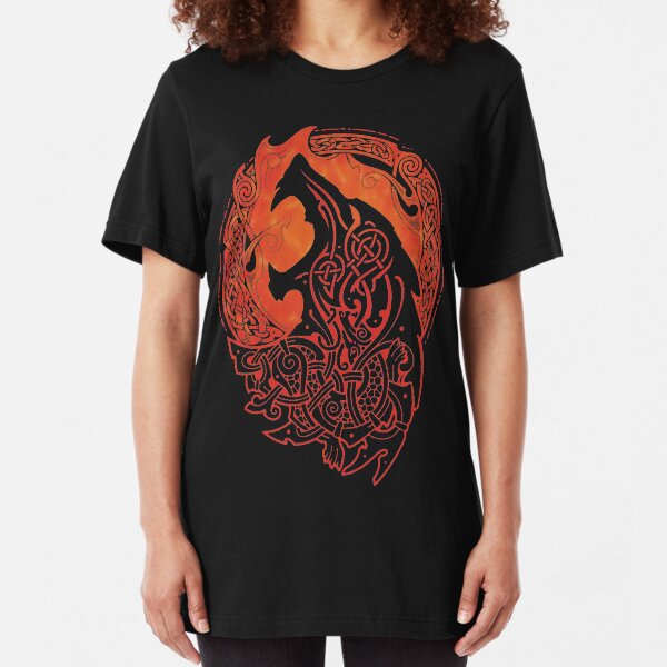 FENRIR. LOKI'S SON. Slim Fit T-Shirt