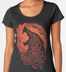 FENRIR. LOKI'S SON. Women's Premium T-Shirt
