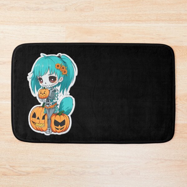Item preview, Halloween Skeleton Kawaii Girl  designed and sold by CatCoconut-Art.