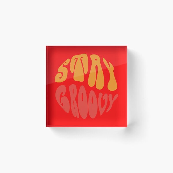 Item preview, Stay Groovy - Retro Groovy Typography  designed and sold by typoinspired.