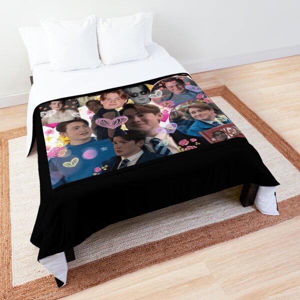 kit connor - kit connor collage Comforter