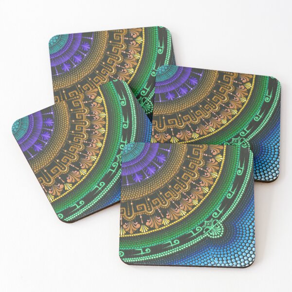 Item preview, Colorful Sun Mandala designed and sold by andresindio.