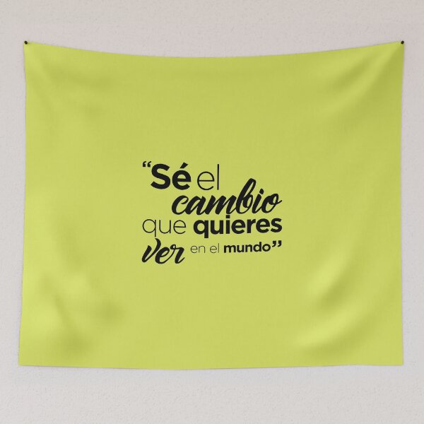 Item preview, Be the change you want to see in the world designed and sold by rubenarocho.