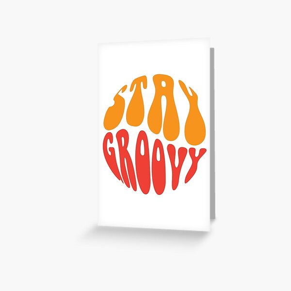 Artikel-Vorschau von Stay Groovy – Retro Groovy Typografie – Coole Typografie, designt und verkauft von typoinspired.