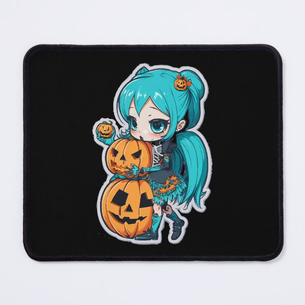 Item preview, Halloween Skeleton Kawaii Girl designed and sold by CatCoconut-Art.