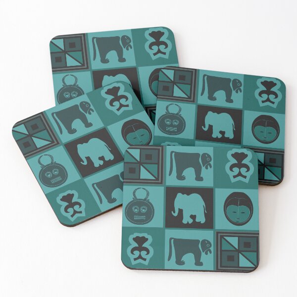 Item preview, African abstract tribal ethnic motifs art designed and sold by Alexaltay.