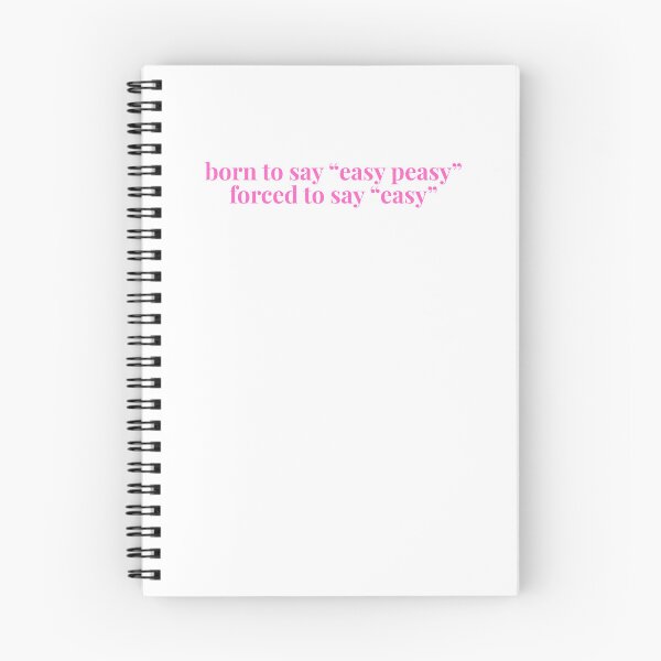 Item preview, Born to say "easy peasy" forced to say "easy" funny joke designed and sold by xiape.