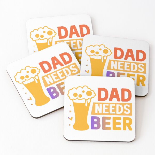 Item preview, Dad Needs Beer - Funny Fathers Day and Birthday  designed and sold by UmutK.