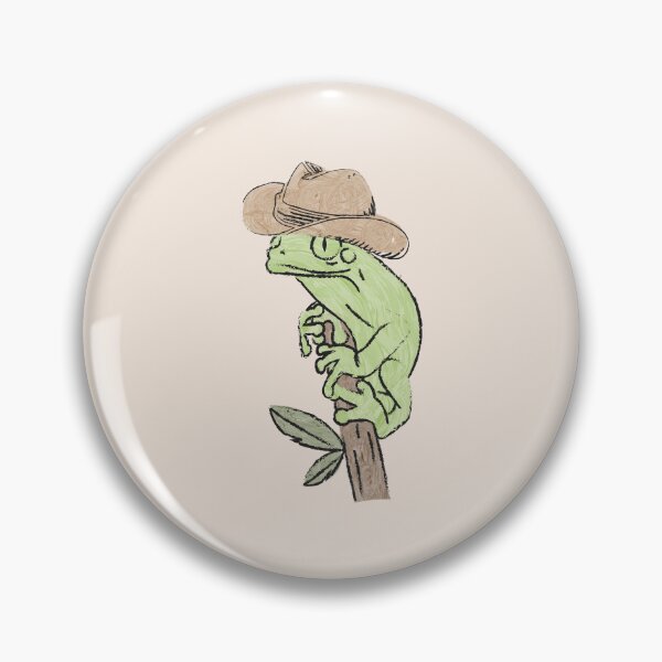 Item preview, Frog With A Cowboy Hat designed and sold by Emmalouiss88.