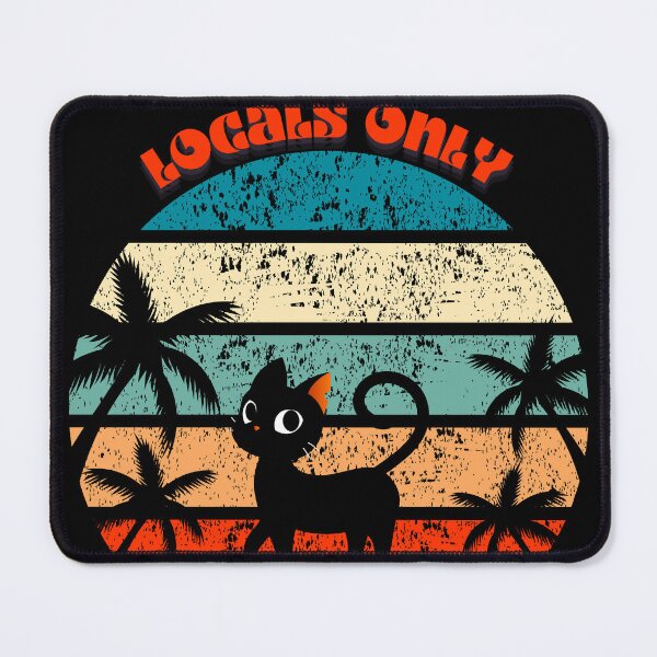 Item preview, locals only black cat lovers Only, vintage colors designed and sold by SARAH-TSS.