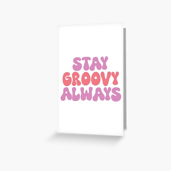 Artikel-Vorschau von Stay Groovy – Retro Groovy Typografie – Coole Typografie, designt und verkauft von typoinspired.