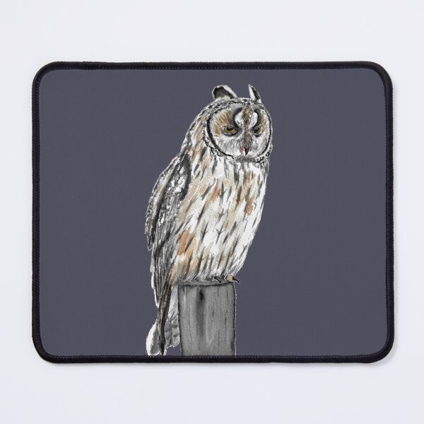 Item preview, Long Eared Owl (Watercolour) designed and sold by Sarah Addy.