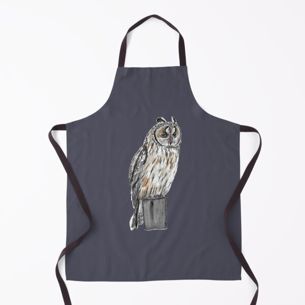 Item preview, Long Eared Owl (Watercolour) designed and sold by Sarah Addy.