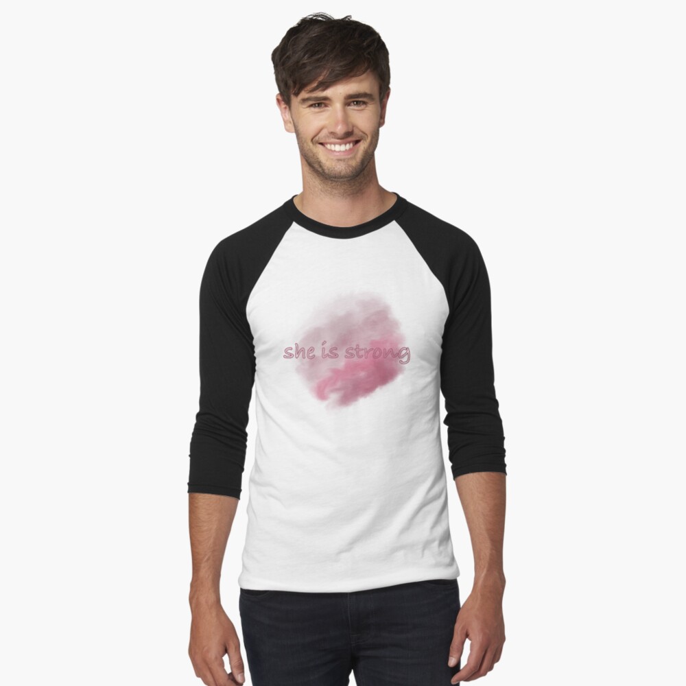 Item preview, Baseball ¾ Sleeve T-Shirt designed and sold by imsafehere.