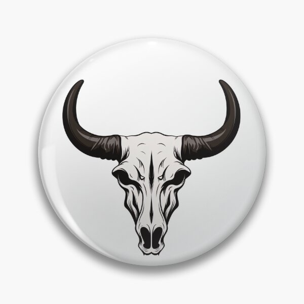 Item preview, Western style skull of a bull designed and sold by candlewithhare.