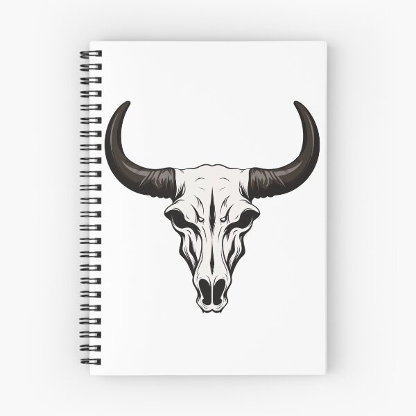 Item preview, Western style skull of a bull designed and sold by candlewithhare.