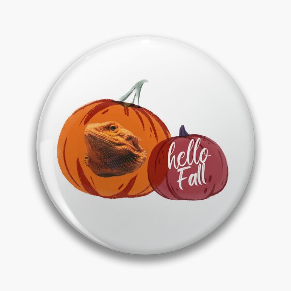 Aperçu de l'œuvre Bonjour Fall Beardie créée et vendue par Hallie Rubin.