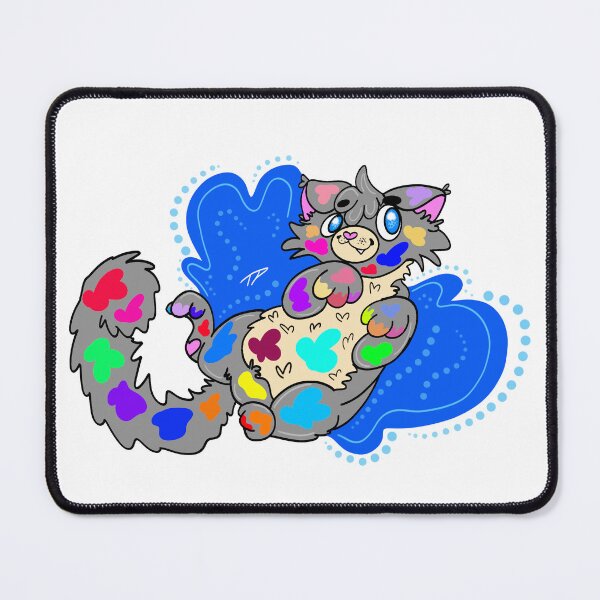 Item preview, Splatter Cat designed and sold by PawsAnJaws.