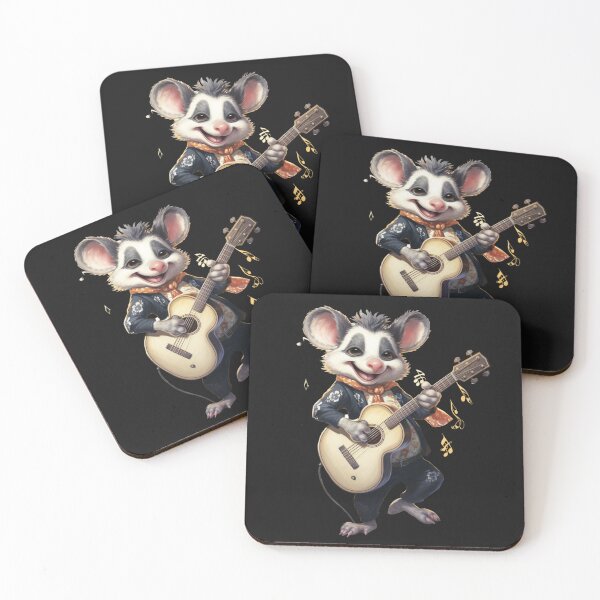 Item preview, Opossum With Guitar - Carly designed and sold by MarcinCollie.