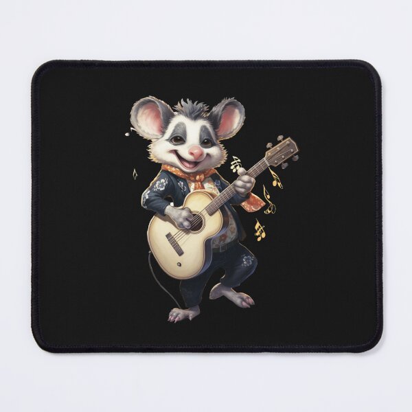 Item preview, Opossum With Guitar - Carly designed and sold by MarcinCollie.